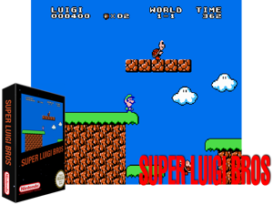 Luigi Bros V0.4 (SMB1 Hack) Cover